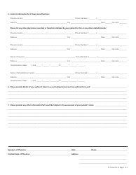 Physician Statement Stroke Claim Form - Cblife, Page 2