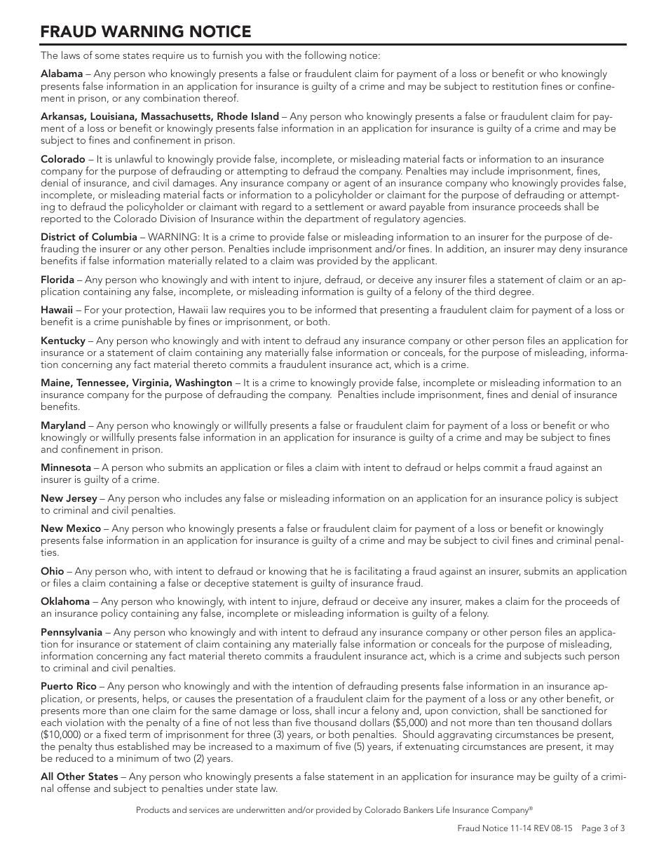 Physician Statement Stroke Claim Form - Cblife, Page 3