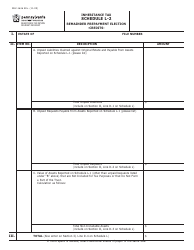 Document preview: Form REV-1646 Schedule L-2 Remainder Prepayment Election - Credits - Pennsylvania