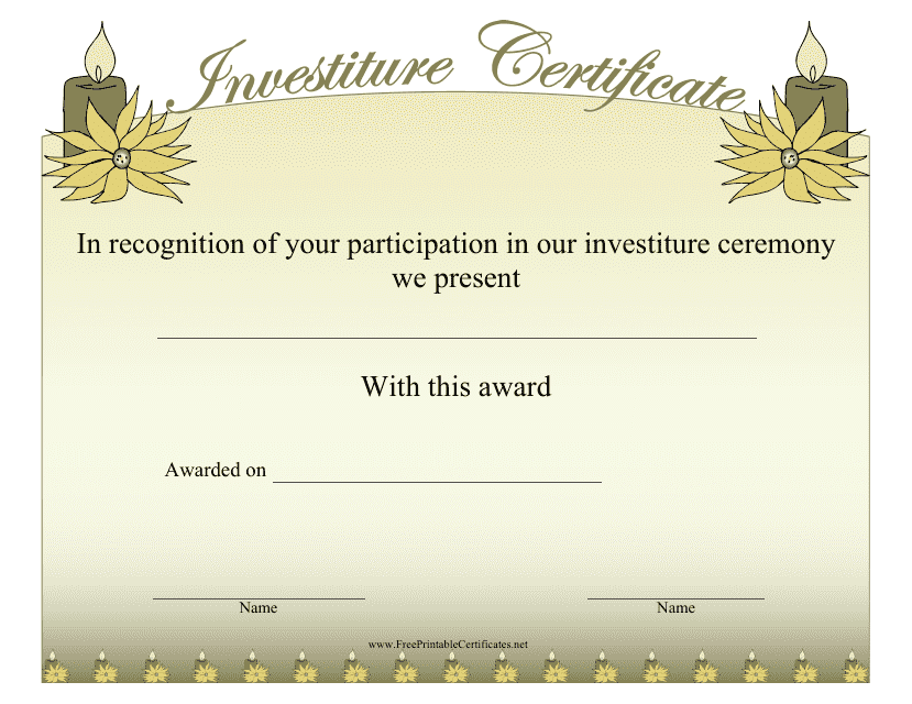 investiture certificate of participation template download pdf - Certificate Of Participation Template Pdf investiture certificate of participation template download pdf - Certificate Of Participation Template Pdf