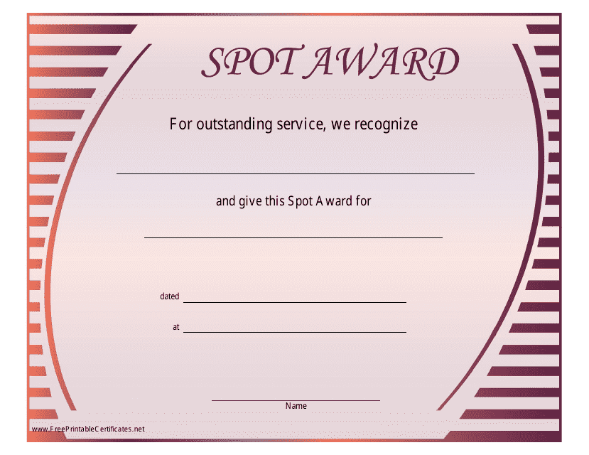 Sport Award Certificate Template Download Pdf