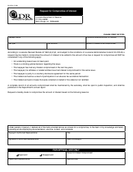 Document preview: Form R-20130 Request for Compromise of Interest - Louisiana