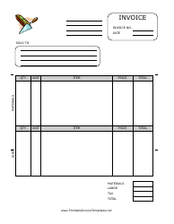&quot;Bricklayer Invoice Template&quot;