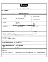 Document preview: Form 01 Job Application Form - Fiji
