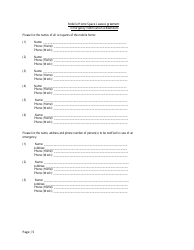 Mobile Home, House, or Space Lease Agreement Form - Colorado, Page 5