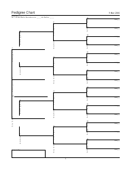 Document preview: Blank Pedigree Chart Template