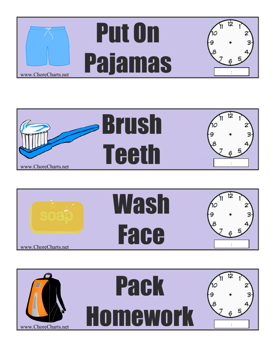 nighttime-routine-chart