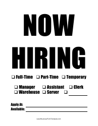 Document preview: New Hire Announcement Sign Template