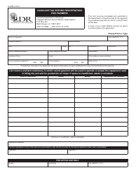 Form R-5328 Gasoline Tax Refund Registration for Farmers - Louisiana