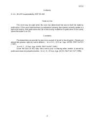 Notice of Hearing - Publication - Kansas, Page 2