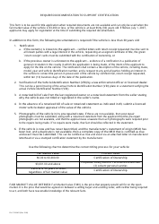 Form RV-F1310401 Certification of Ownership - Tennessee, Page 2