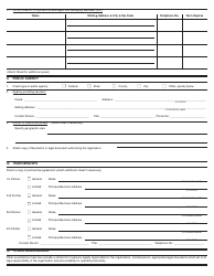 Form LIC-309 Administrative Organization - California, Page 2