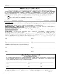 Counter Offer Form, Page 4