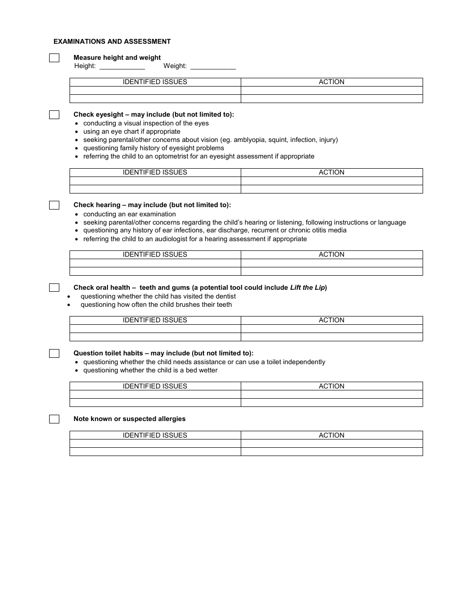 Australia Medicare Benefits Schedule (Mbs) Healthy Kids Check - Fill ...