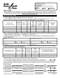 Form DMA-5063 &quot;Health Check (Medicaid) Nc Health Choice for Children Application&quot; - North Carolina, Page 3