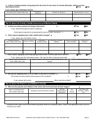 Form DMA-5063 &quot;Health Check (Medicaid) Nc Health Choice for Children Application&quot; - North Carolina, Page 4