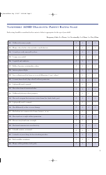 Adhd Diagnostic Parent Rating Scale Form - Vanderbilt, Page 2