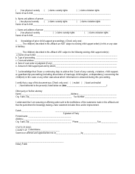 Declaration Under Uniform Child Custody Jurisdiction and Enforcement Act (Uccjea) - Columbiana County, Ohio, Page 3
