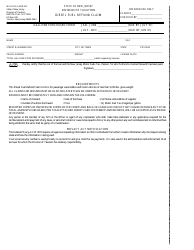 Document preview: Form A-3766 Diesel Fuel Refund Claim - New Jersey