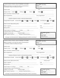 Form DFA-NEMT-1a Supplement to Application for Nemt Reimbursement Program - West Virginia, Page 2