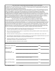 CAP Form 83 Civil Air Patrol Counterdrug Application, Page 2