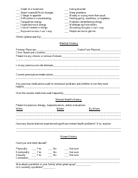 Client Intake Form - Rose Counseling, Page 2