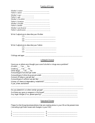 Client Intake Form - Rose Counseling, Page 3