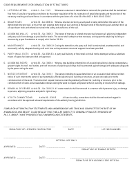 Application for Demolition Permit - City of Scranton, Pennsylvania, Page 2