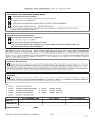 Prescription / Certificate of Medical Necessity / Risk Assessment Form, Page 2