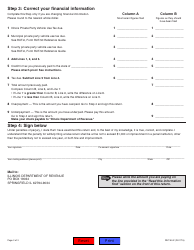 Form RUT-50-X Amended Private Party Vehicle Use Tax Transaction - Illinois, Page 2