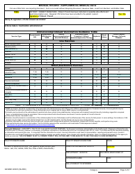 NAVMED Form 6000/5 &quot;Vaccine Screening Questionnaire&quot;, Page 2