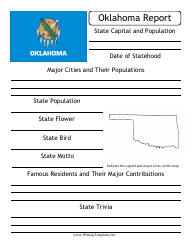 &quot;State Research Report Template&quot; - Oklahoma