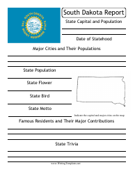 Document preview: State Research Report Template - South Dakota