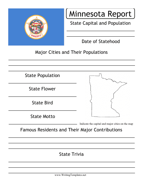&quot;State Research Report Template&quot; - Minnesota Download Pdf