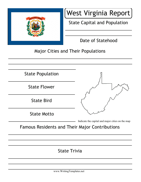 State Research Report Template - West Virginia