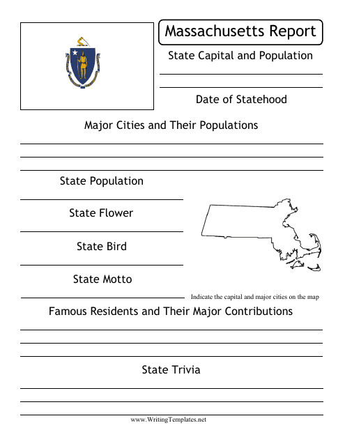 &quot;State Research Report Template&quot; - Massachusetts Download Pdf
