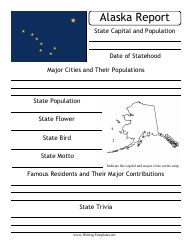 Document preview: State Research Report Template - Alaska