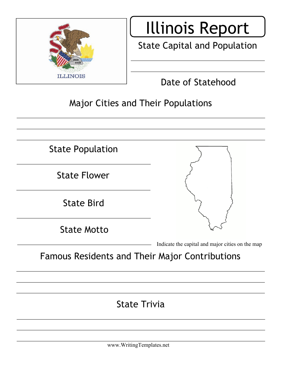 State Research Report Template - Illinois, Page 1