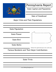 Document preview: State Research Report Template - Pennsylvania