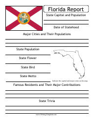 Document preview: State Research Report Template - Florida