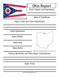 &quot;State Research Report Template&quot; - Ohio