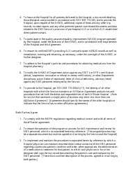 Sample Advanced Life Support Affiliation Agreement Template, Page 3