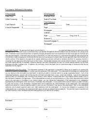Commercial Loan Application Form - Norwood Bank - Massachusetts, Page 2