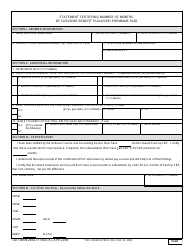 DD Form 2656-11 Statement Certifying Number of Months of Survivor Benefit Plan (SBP) Premiums Paid, Page 2
