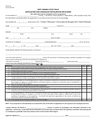 WVSP Form 44A - Fill Out, Sign Online and Download Fillable PDF, West ...