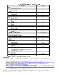 Freezer Inventory Spreadsheet Template - University of Minnesota - Minnesota, Page 2