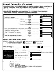 Form AS-22 Refund Request - City of Dayton, Ohio, Page 2