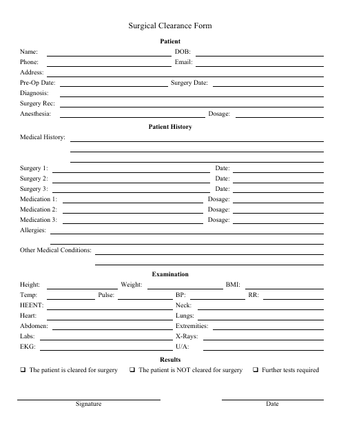 surgical-clearance-form-fill-out-sign-online-and-download-pdf