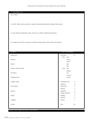 Initial Psychiatric Assessment Evaluation Form, Page 3