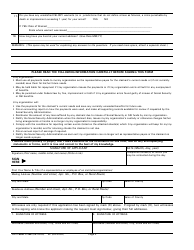 Form SSA-11-BK Request to Be Selected as Payee, Page 4
